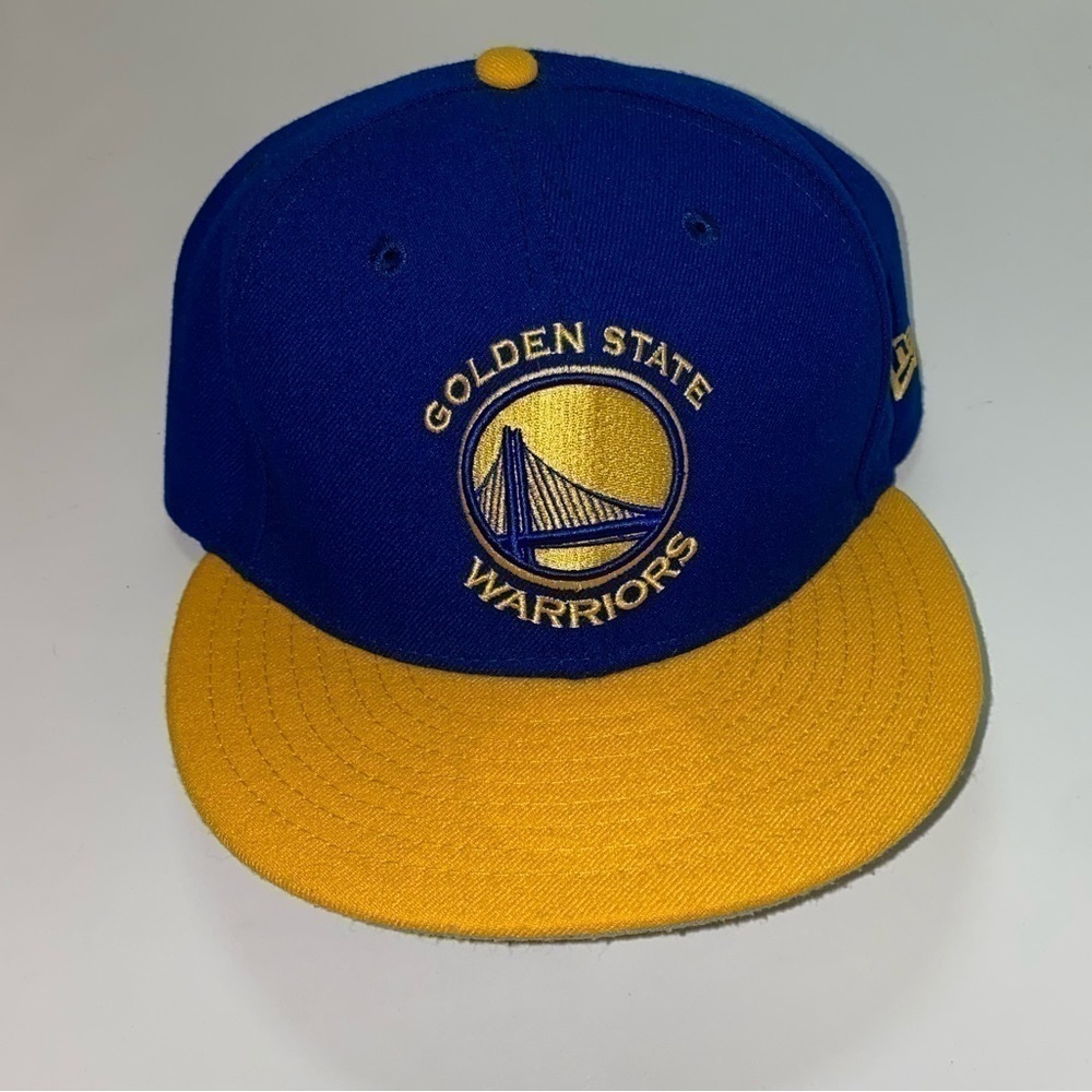 Golden State Warriors 9fifty Baseball Cap Blue and Gold